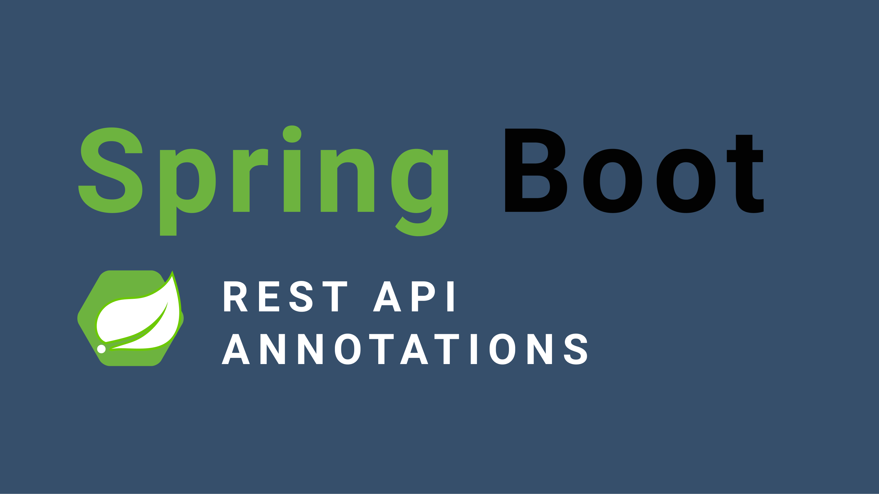 'Video thumbnail for Spring Boot Annotations'