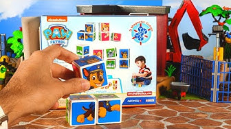 'Video thumbnail for Geomag MagiCube Paw Patrol Magnetic Blocks Unboxing and demo'