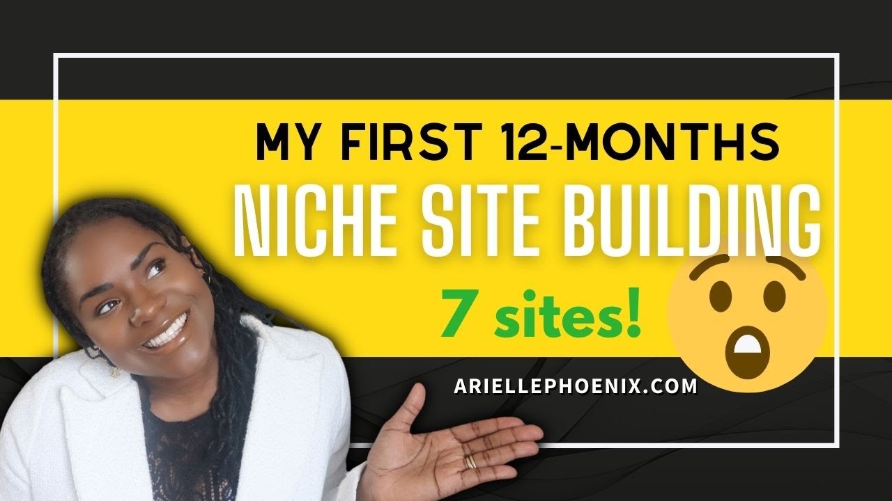 'Video thumbnail for Niche Site Journey - My First 12 Months With 7 Sites! (Blogging As An Income Stream)'