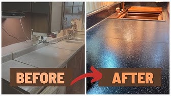 'Video thumbnail for Update Your Homestead Kitchen Countertops On A Budget With Daich Coatings Countertop Refinishing Kit'
