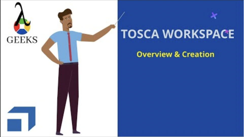 'Video thumbnail for Tosca Initial Project Setup, Tosca Workspace Overview & Creation'