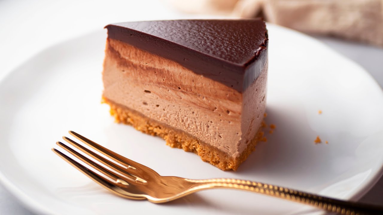 'Video thumbnail for No-Bake Peanut Butter Chocolate Cheese Cake'