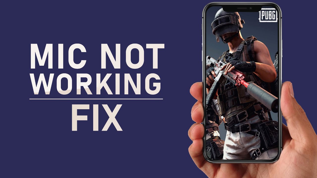 'Video thumbnail for PUBG Mobile – How To Fix Mic Not Working'