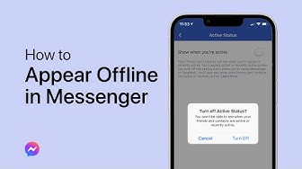 'Video thumbnail for How To Appear Offline on Facebook Messenger'