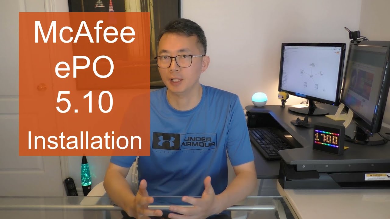 'Video thumbnail for McAfee ePO 5.10 Lab - 1. Installation ePO Server'