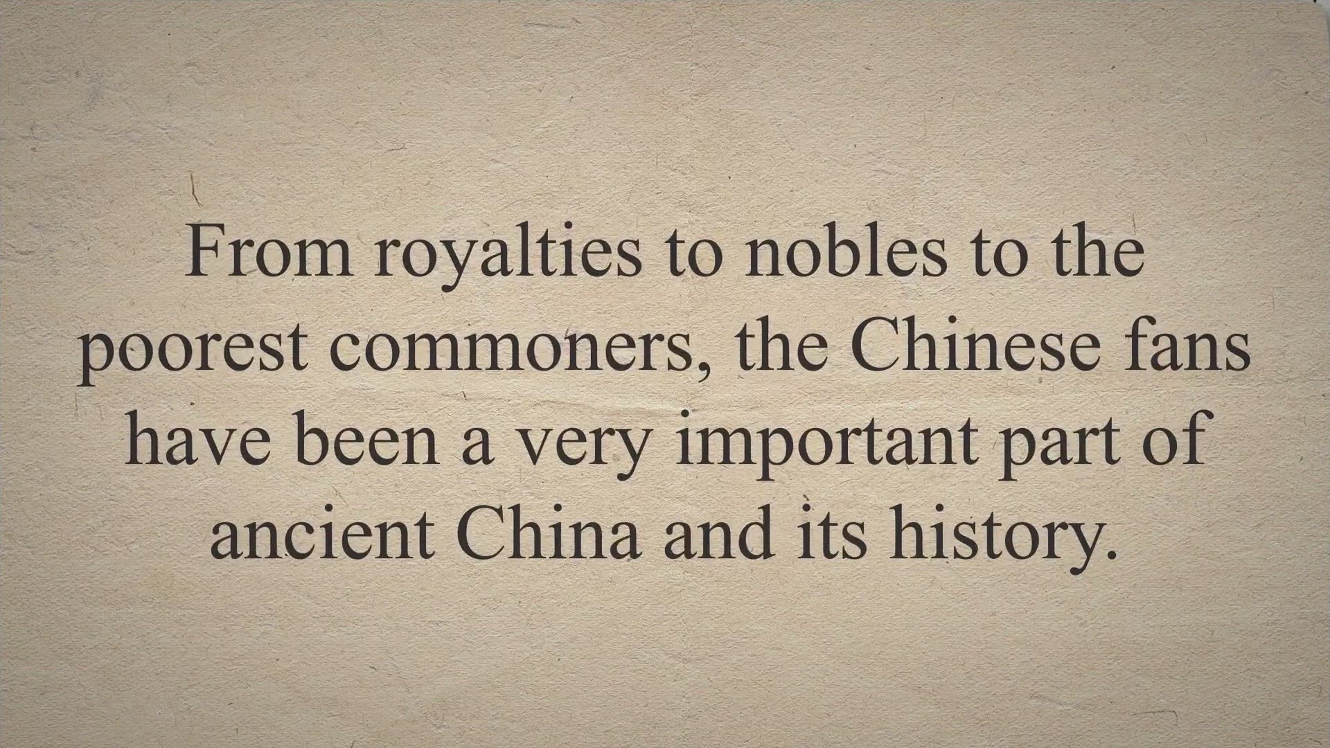 'Video thumbnail for Chinese Fans: History, Meaning, and How They Are Used'