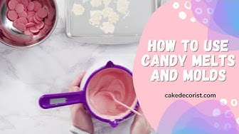 'Video thumbnail for How To Use Candy Melts And Molds'