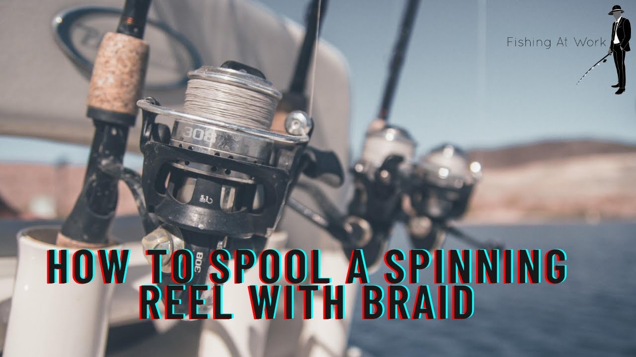 'Video thumbnail for How To Spool A Spinning Reel With Braid - Tips and Tricks'