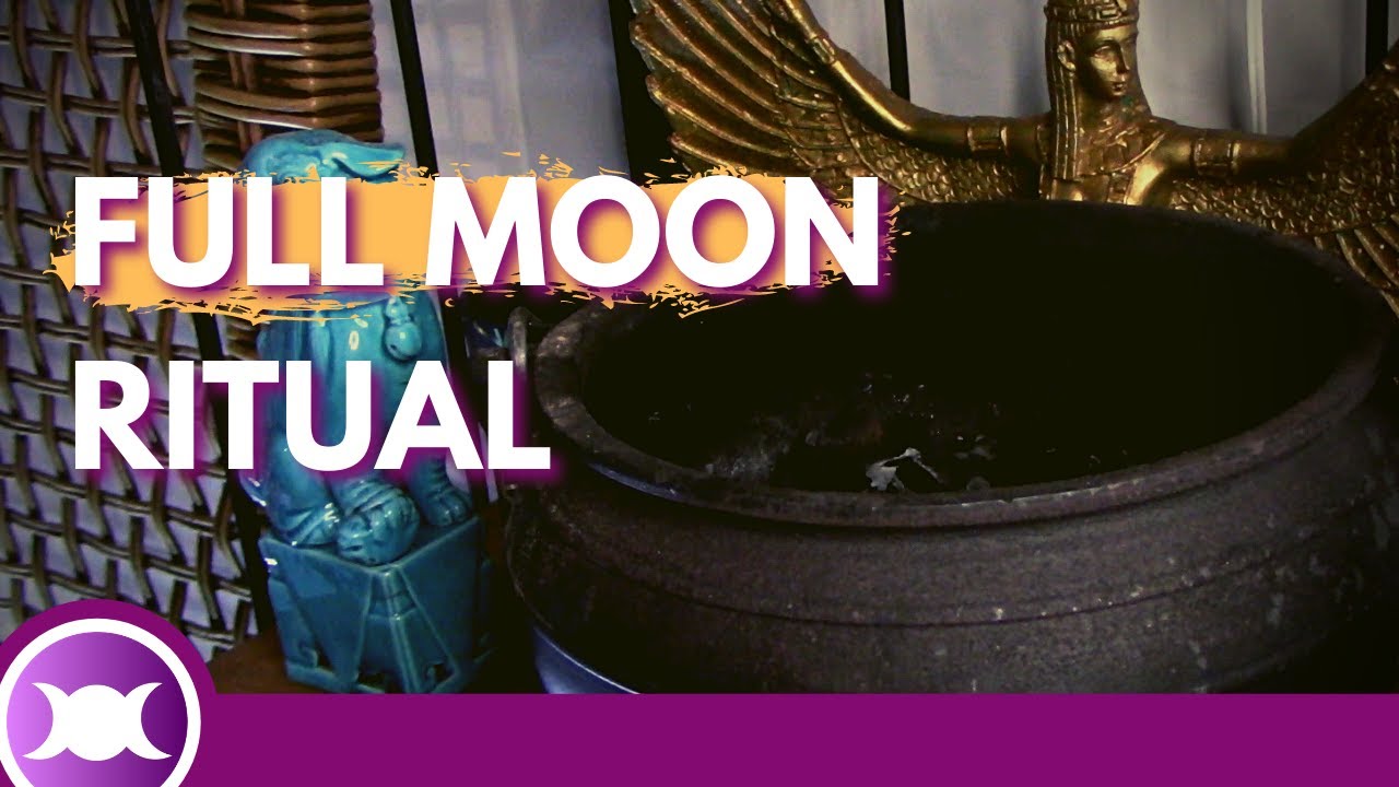 'Video thumbnail for FULL MOON RITUAL - Spell to manifest your wishes - Witchcraft and Wicca'