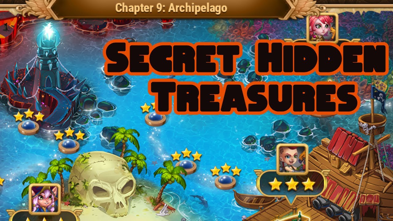 'Video thumbnail for Hero Wars Secret Hidden Treasures on Chapter 9'