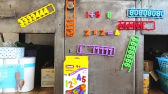 'Miniatura de video para Unboxing de números magnéticos de Quercetti para niños pequeños'