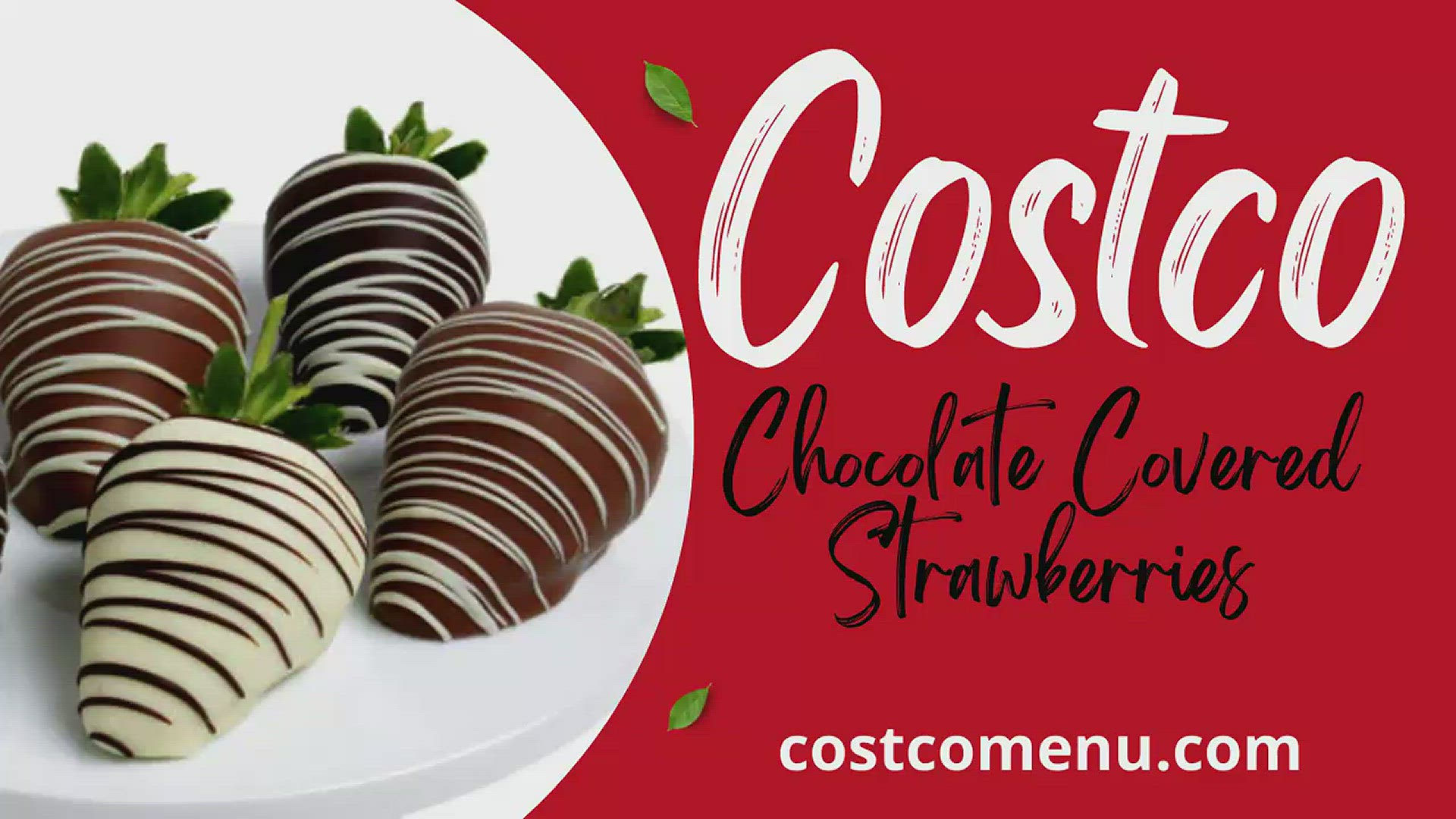 'Video thumbnail for Costco Chocolate Covered Strawberries'