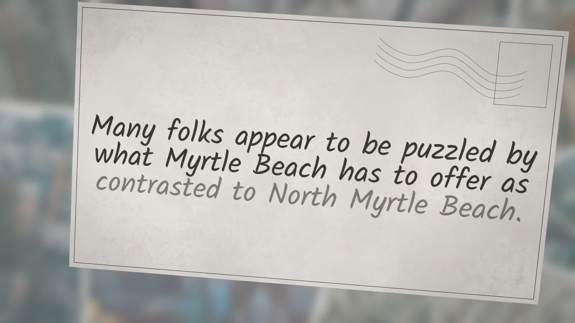 'Video thumbnail for North Myrtle Beach VS Myrtle Beach: Which Is Better In 2022?'