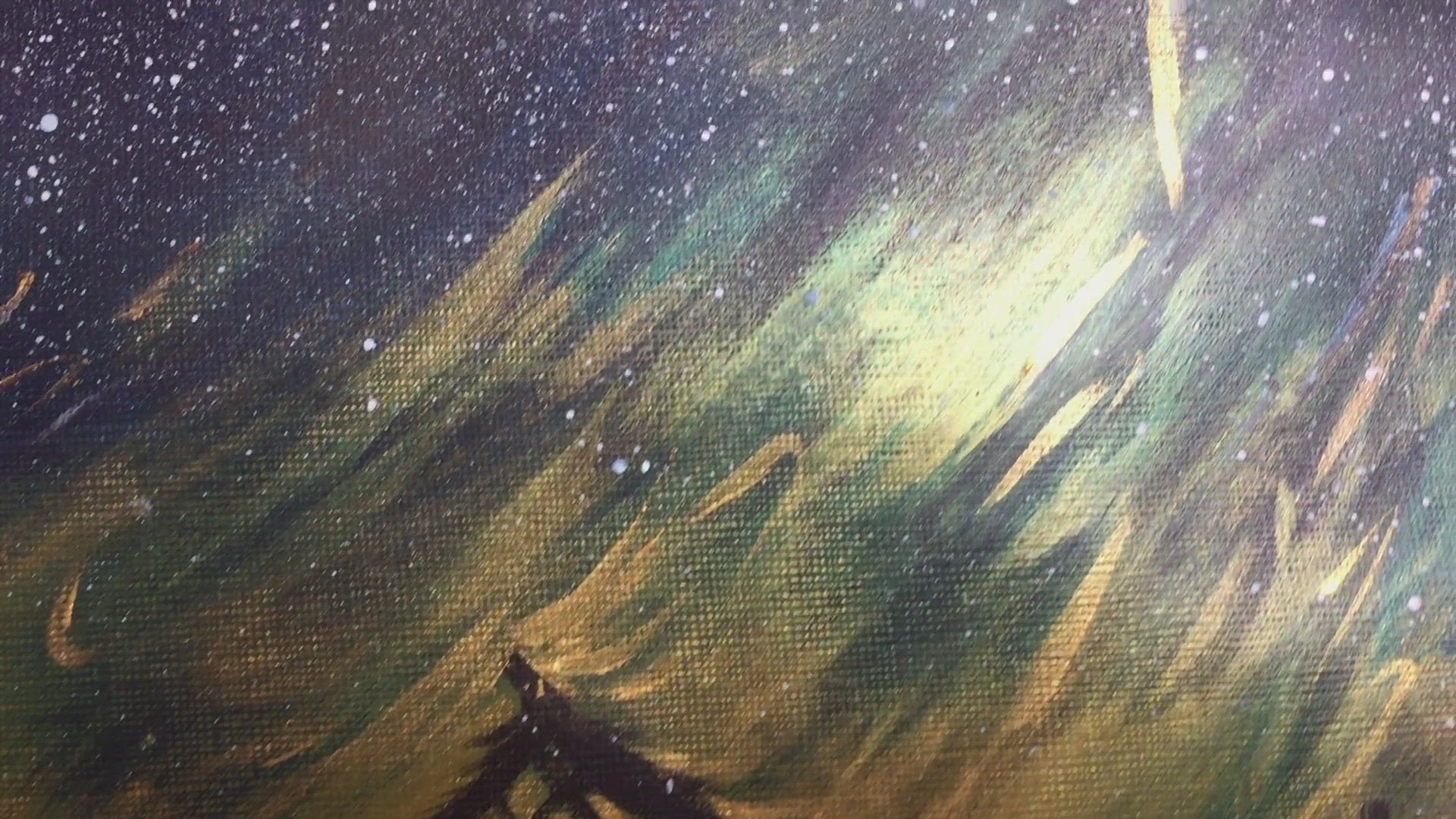 'Video thumbnail for Nativity Scene Acrylic Painting Tutorial for Beginners '