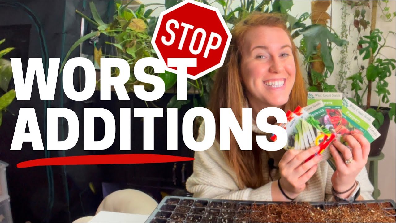'Video thumbnail for Soil Amendments You Should NEVER Use When Seed Starting. Soil Scientist Explains Why!'