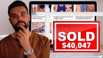 'Video thumbnail for WHY I Sold 7 Niche Sites For $40,047: FOCUS (Ezoic Monthly Revenue Report June 2022)'