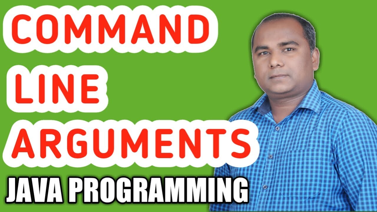 'Video thumbnail for COMMAND Line Arguments in JAVA HINDI | JAVA Programming'