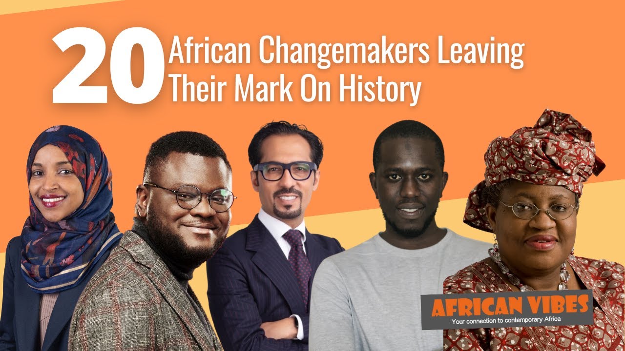 'Video thumbnail for 20 Africans Who Are Leaving Their Mark On History'