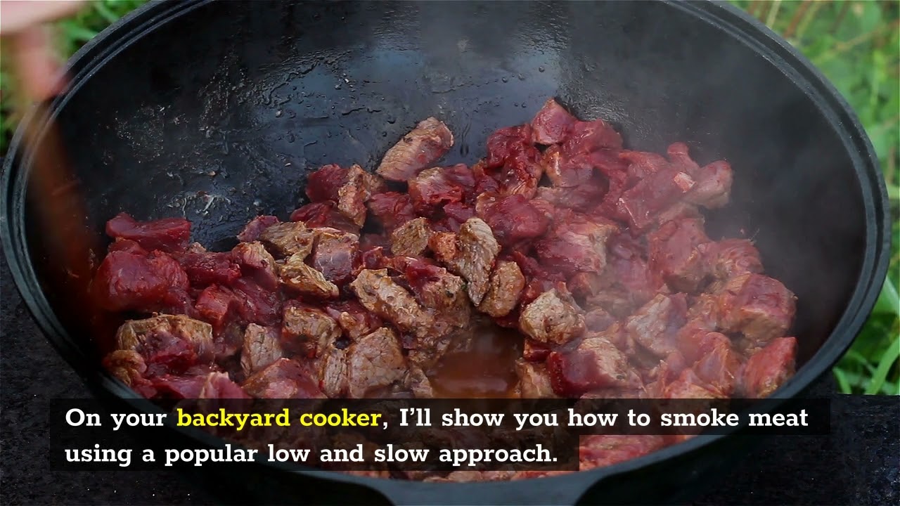 'Video thumbnail for Smoking Meat with Charcoal in 3 Easy Steps'