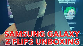 'Miniatura de video para Samsung Galaxy Z Flip3 Unboxing'