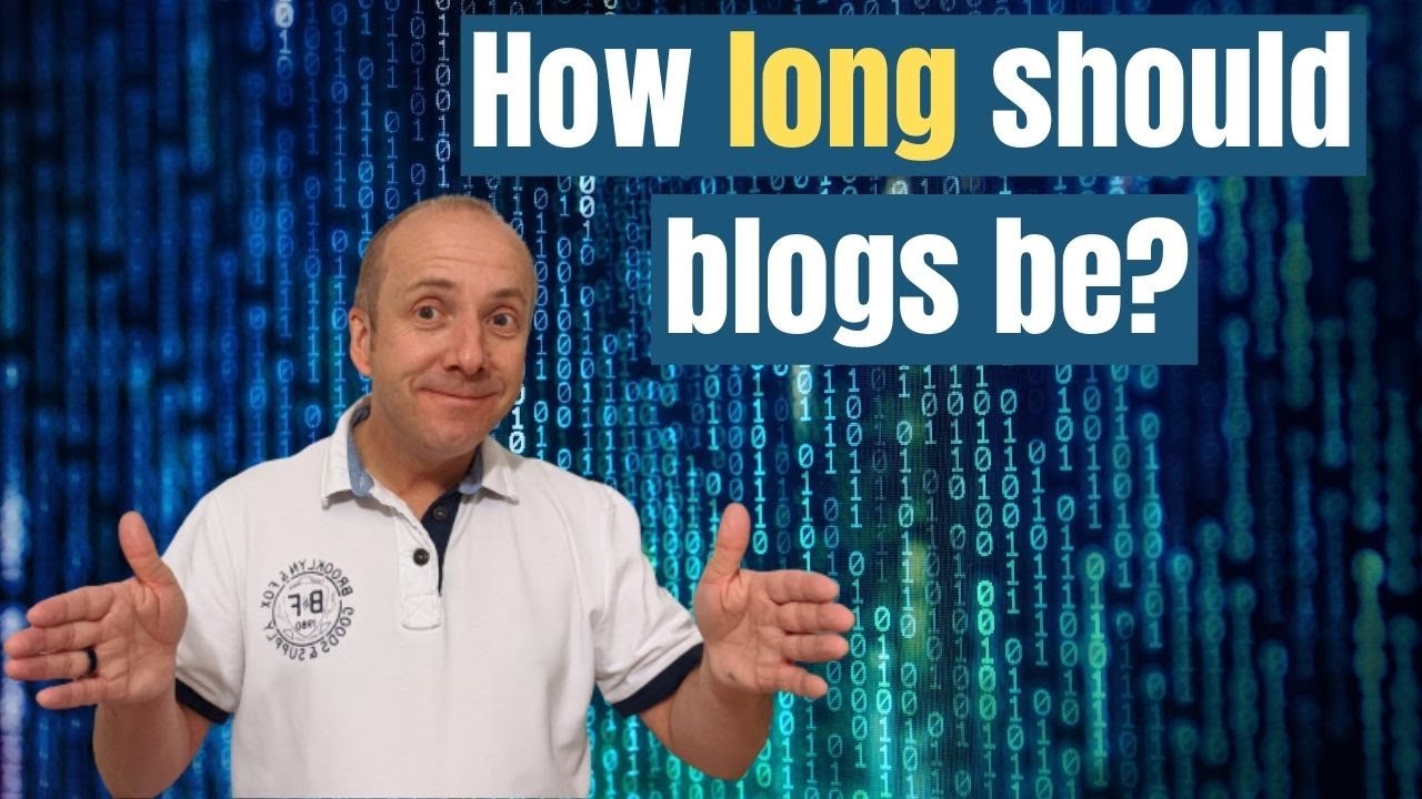 'Video thumbnail for How long should a WordPress blog be? My blog length thoughts after testing  content length'