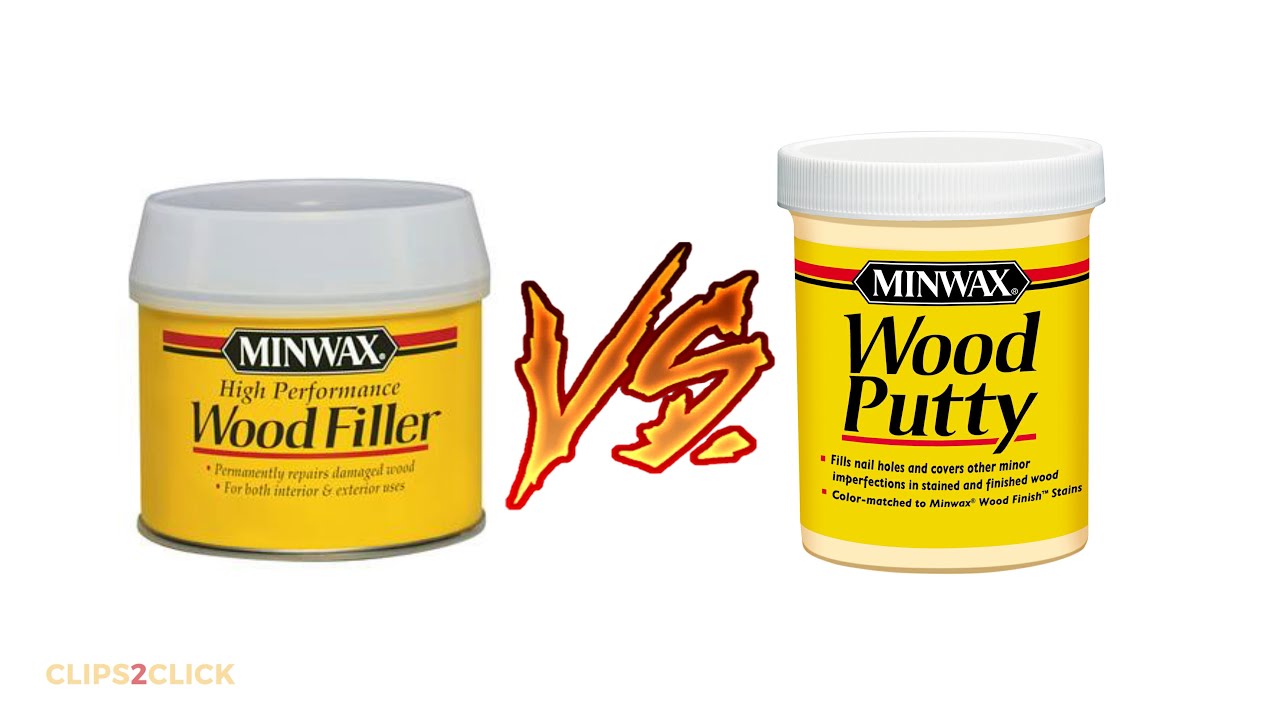'Video thumbnail for Wood Putty vs Wood Filler? What is the Best for your Woodworking Project?'