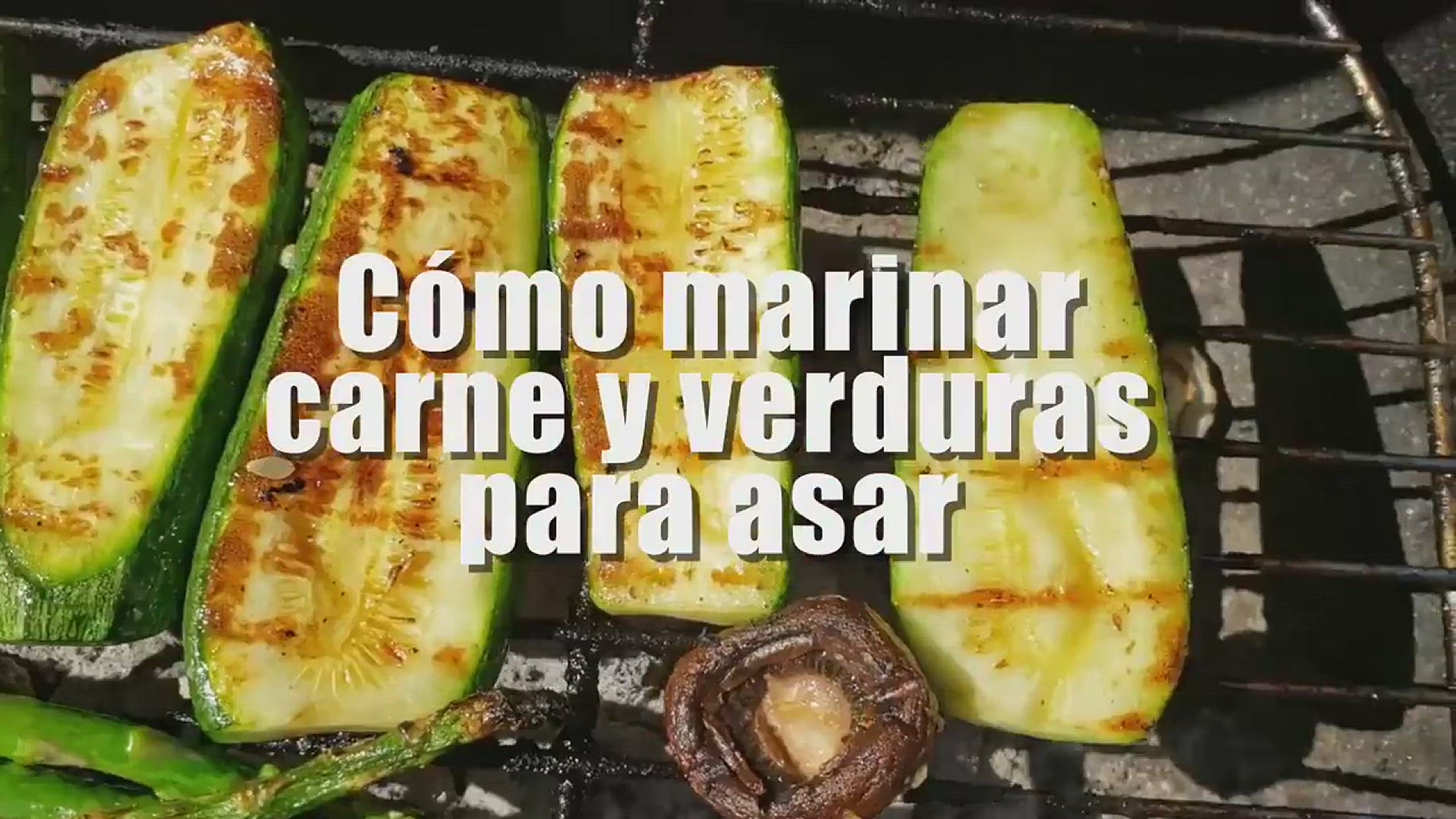 'Video thumbnail for Como MARINAR Carne para Asar - y deliciosas ideas de vegetales para la parrilla '