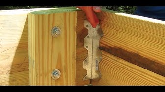 'Video thumbnail for DIY Shed AsktheBuilder Deck Corner Brackets'
