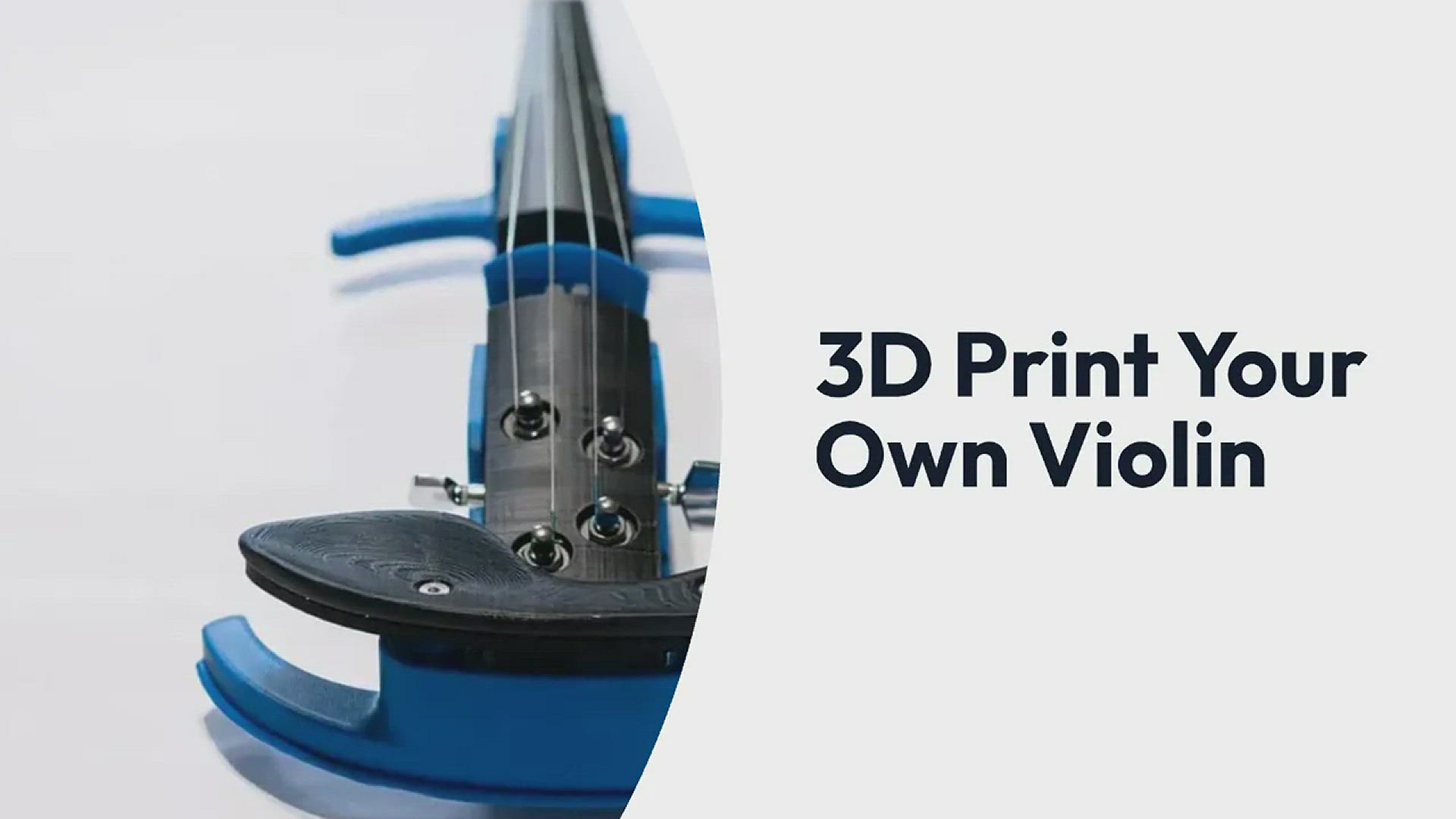 'Video thumbnail for 3D Printed Violin'