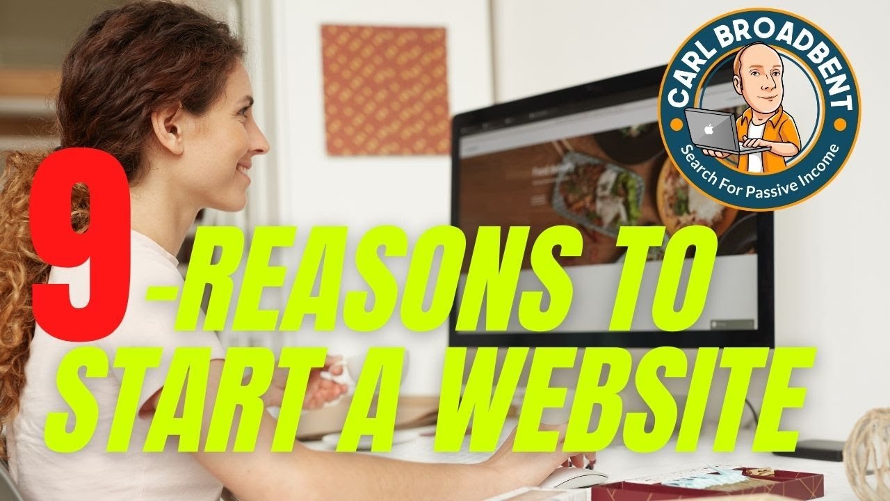 'Video thumbnail for 9 Reasons why you should START a WEBSITE today'