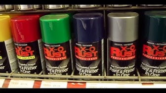 'Video thumbnail for X-O Rust Spray Paint'