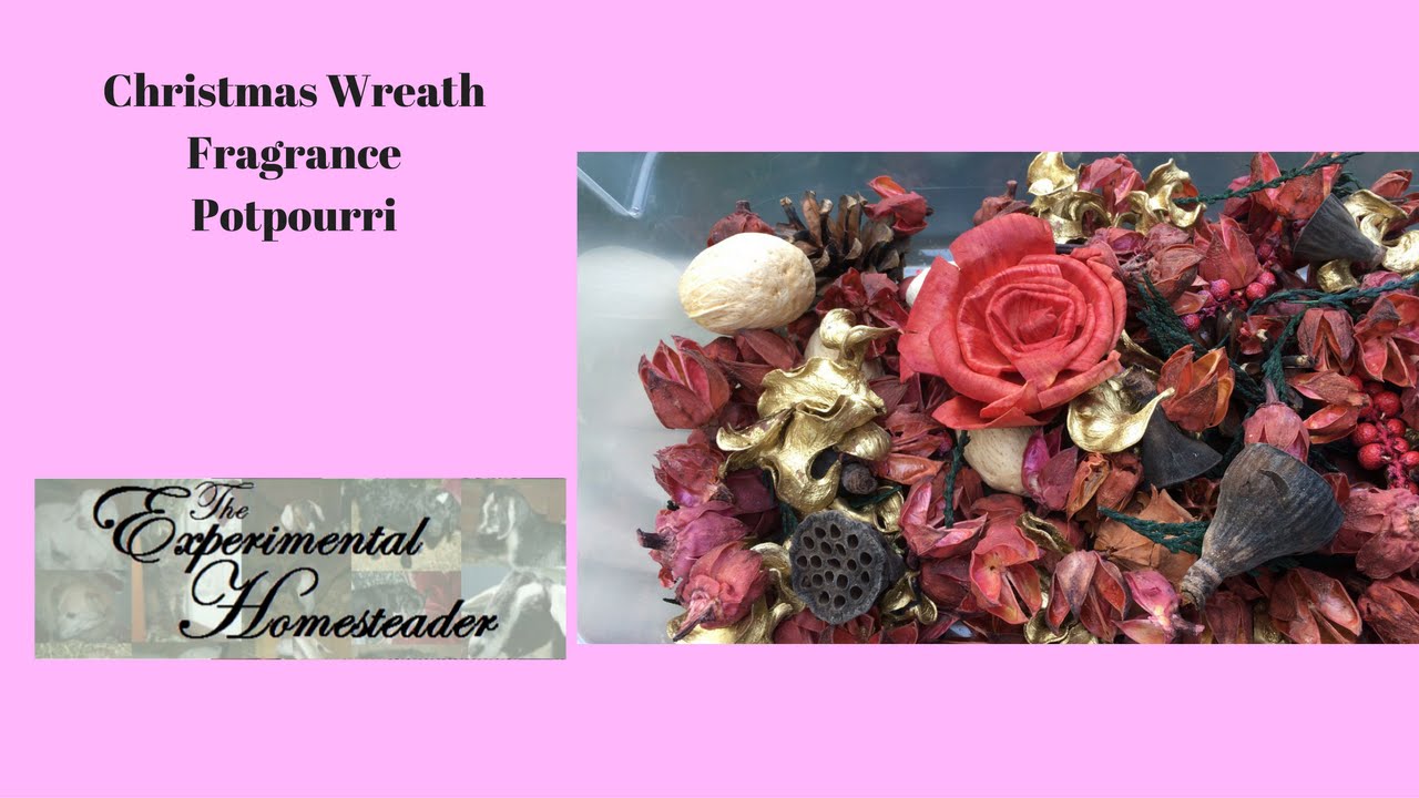 'Video thumbnail for Christmas Wreath Fragrance Potpourri'
