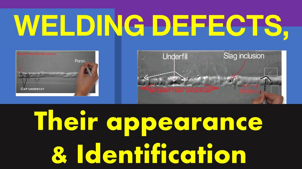 'Video thumbnail for Welding defects, their visual appearance, and identification for CSWIP & CWI examination Part -2'