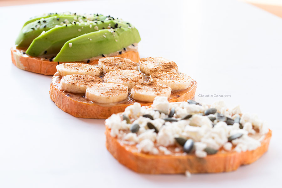 'Video thumbnail for Sweet Potato Toasts For A Healthy, Quick And Easy Breakfast'