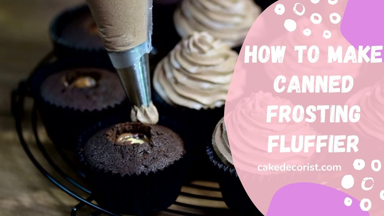 'Video thumbnail for How To Make Canned Frosting Fluffier'
