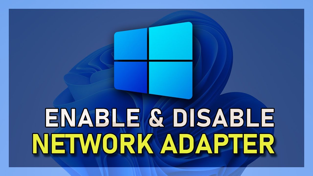 'Video thumbnail for Windows 11 - How To Enable & Disable WIFI Network Adapter'