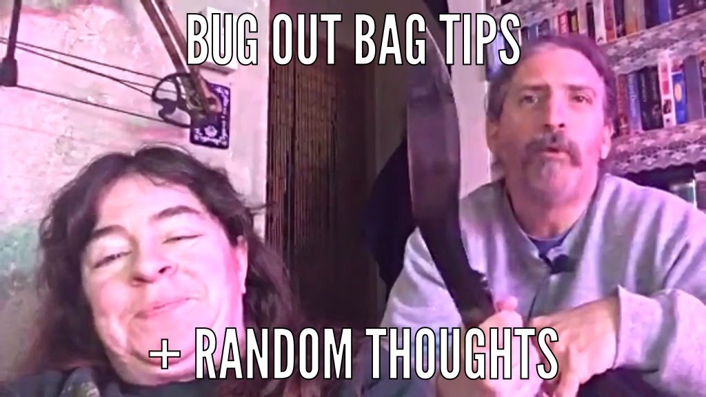 'Video thumbnail for Bug Out Bag Tips + Random Thoughts - Periscope Replay'