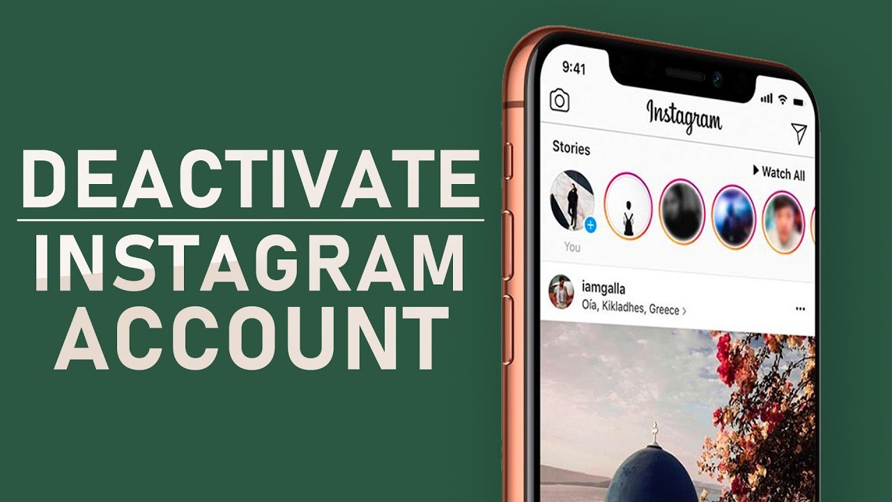 'Video thumbnail for Instagram - How To Deactivate Your Account (Temorarily & Permanently)'