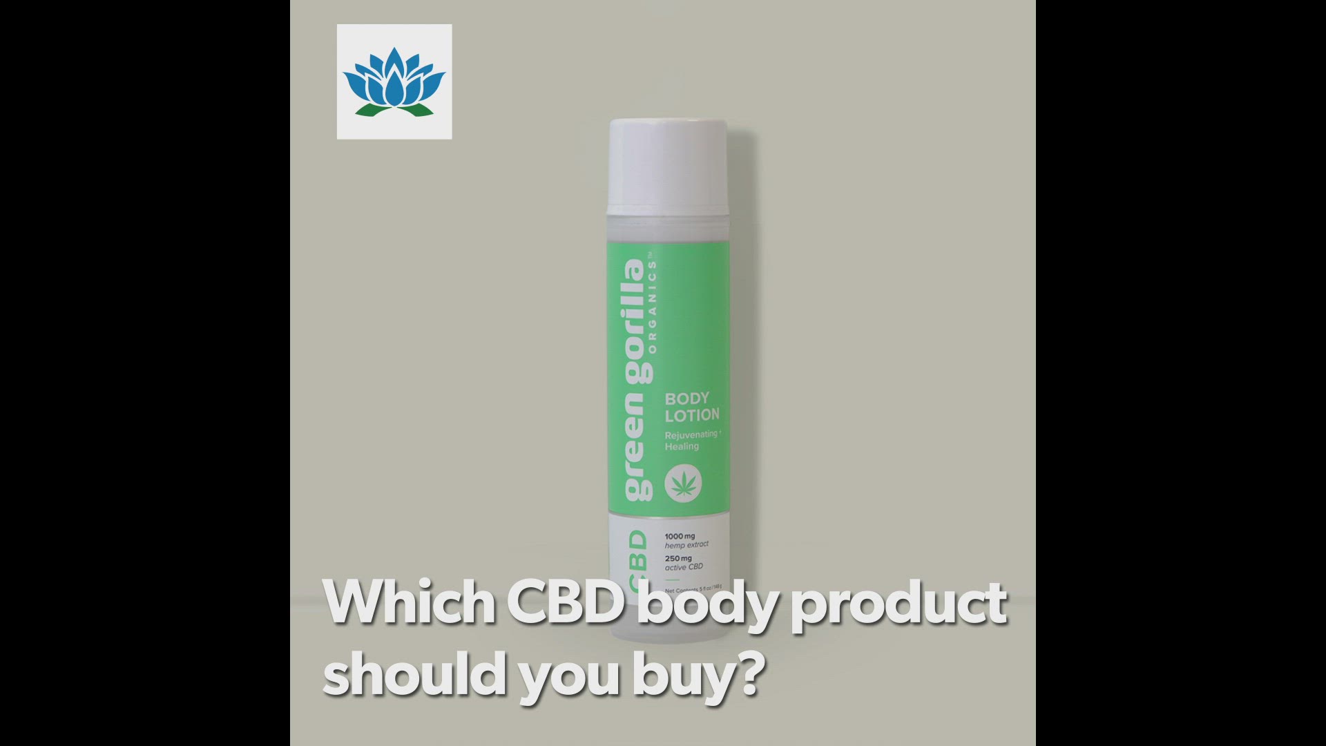 'Video thumbnail for CBD Body Care to Nourish Your Largest Organ'