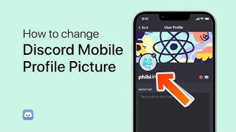 'Video thumbnail for How To Change Profile Picture on Discord Mobile - Tutorial'