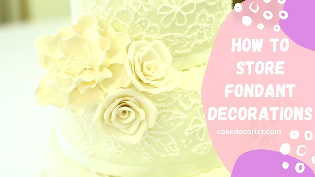 'Video thumbnail for How To Store Fondant Decorations'