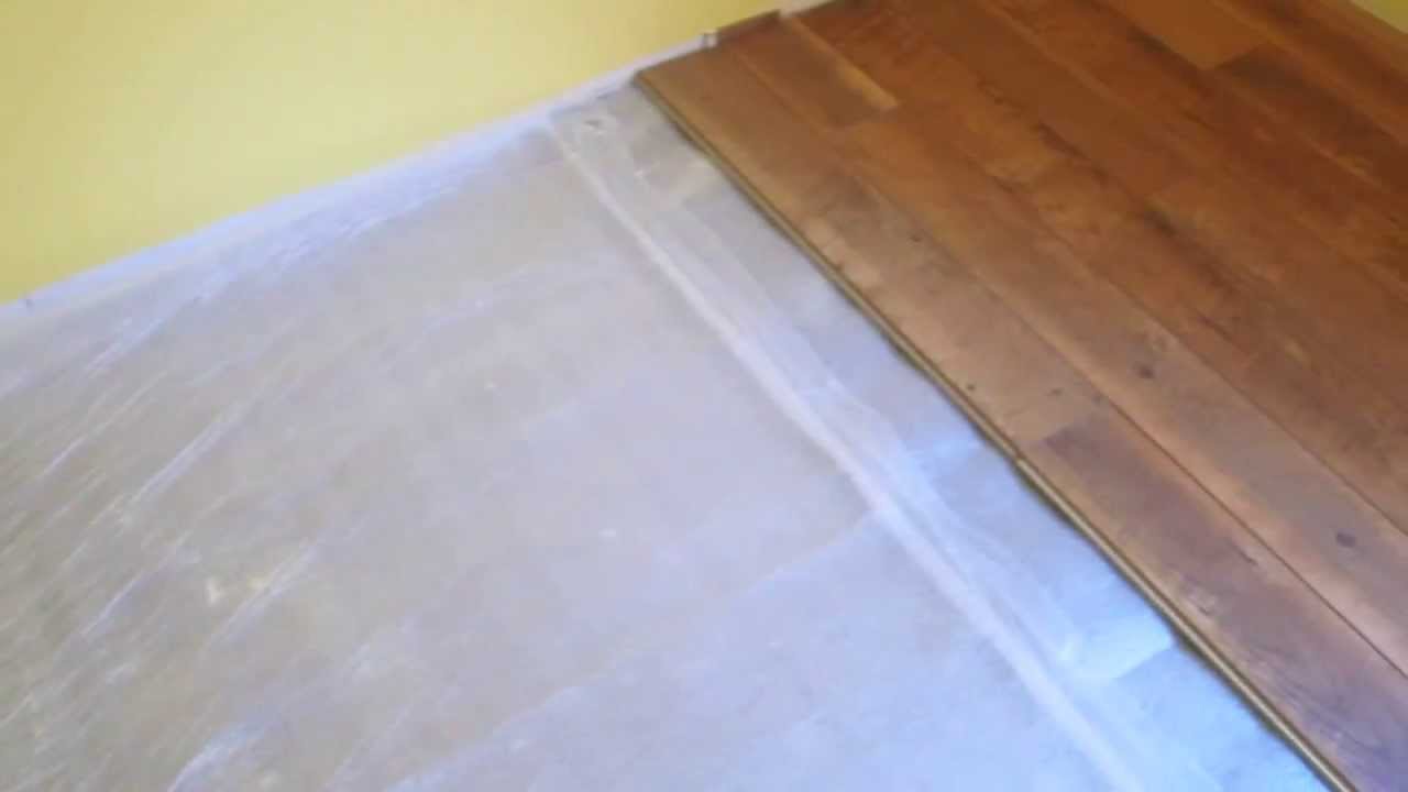 'Video thumbnail for How to Install Laminate Flooring Video 2 of 3'