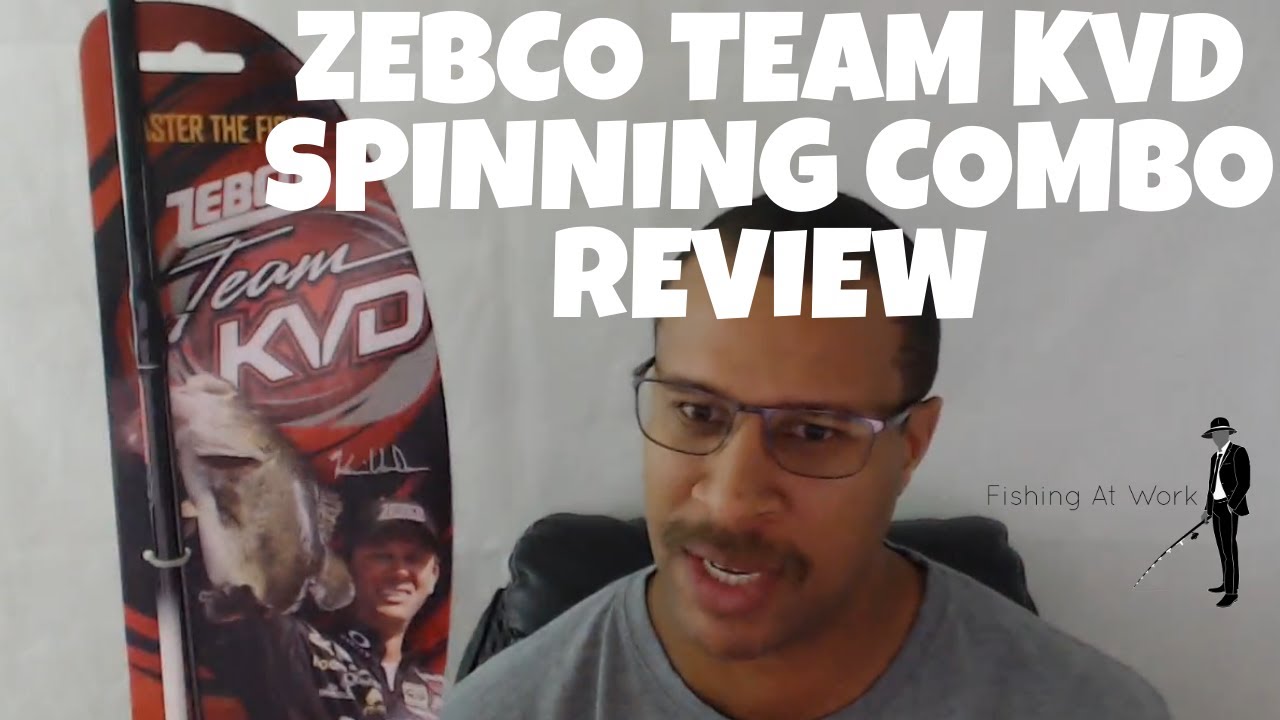 'Video thumbnail for Zebco Team KVD Spinning Combo Rod & Reel Review - Quantum Fishing'
