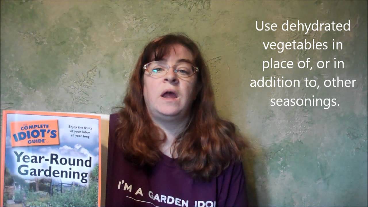 'Video thumbnail for Using Up Vegetable Garden Leftovers Tweet Chat Promo'