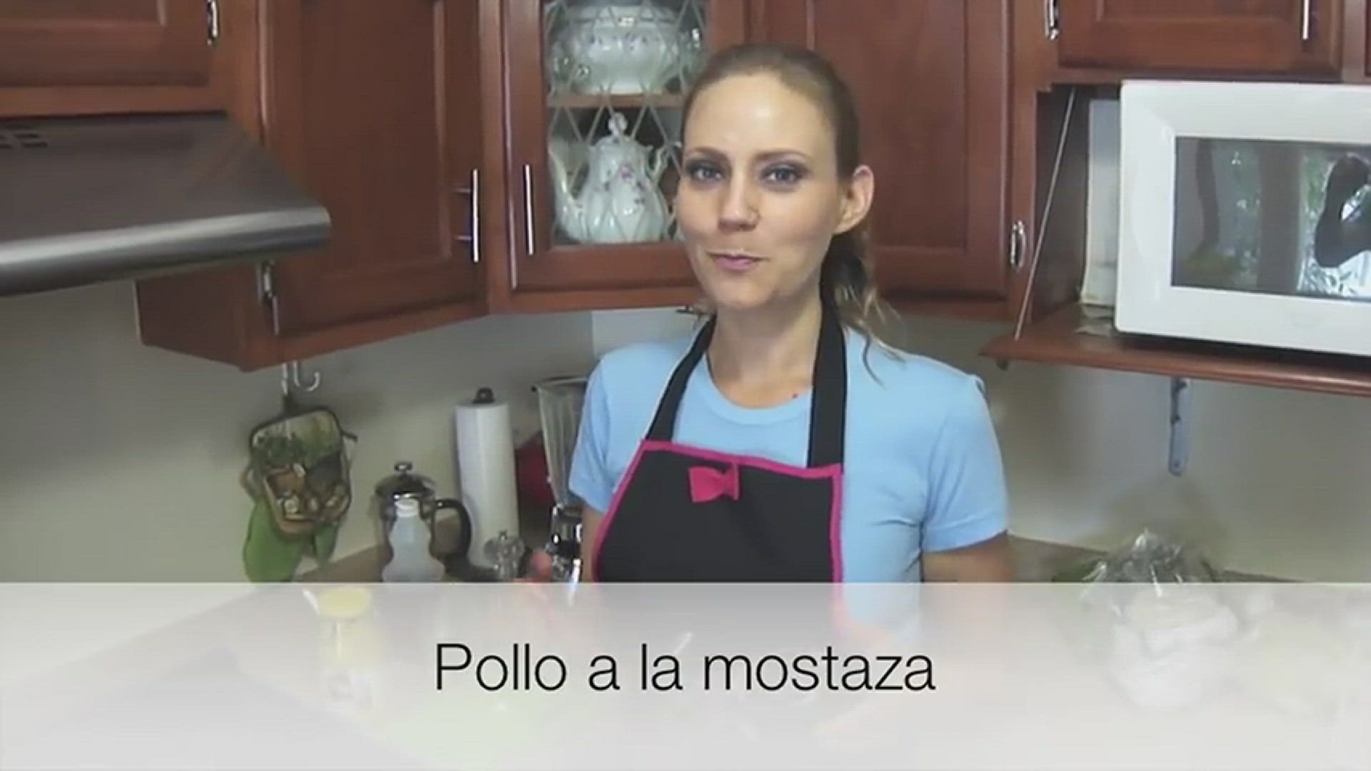 'Video thumbnail for  Pollo a la Mostaza Fácil y sin horno'