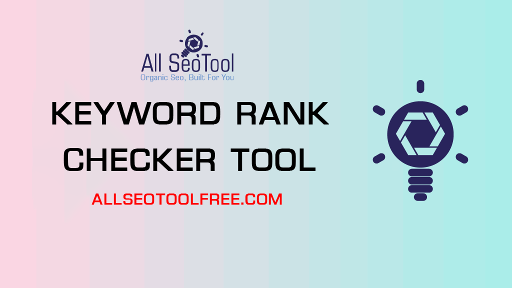 'Video thumbnail for Free keyword Rank Checker Tool For All SEO Tool Free'