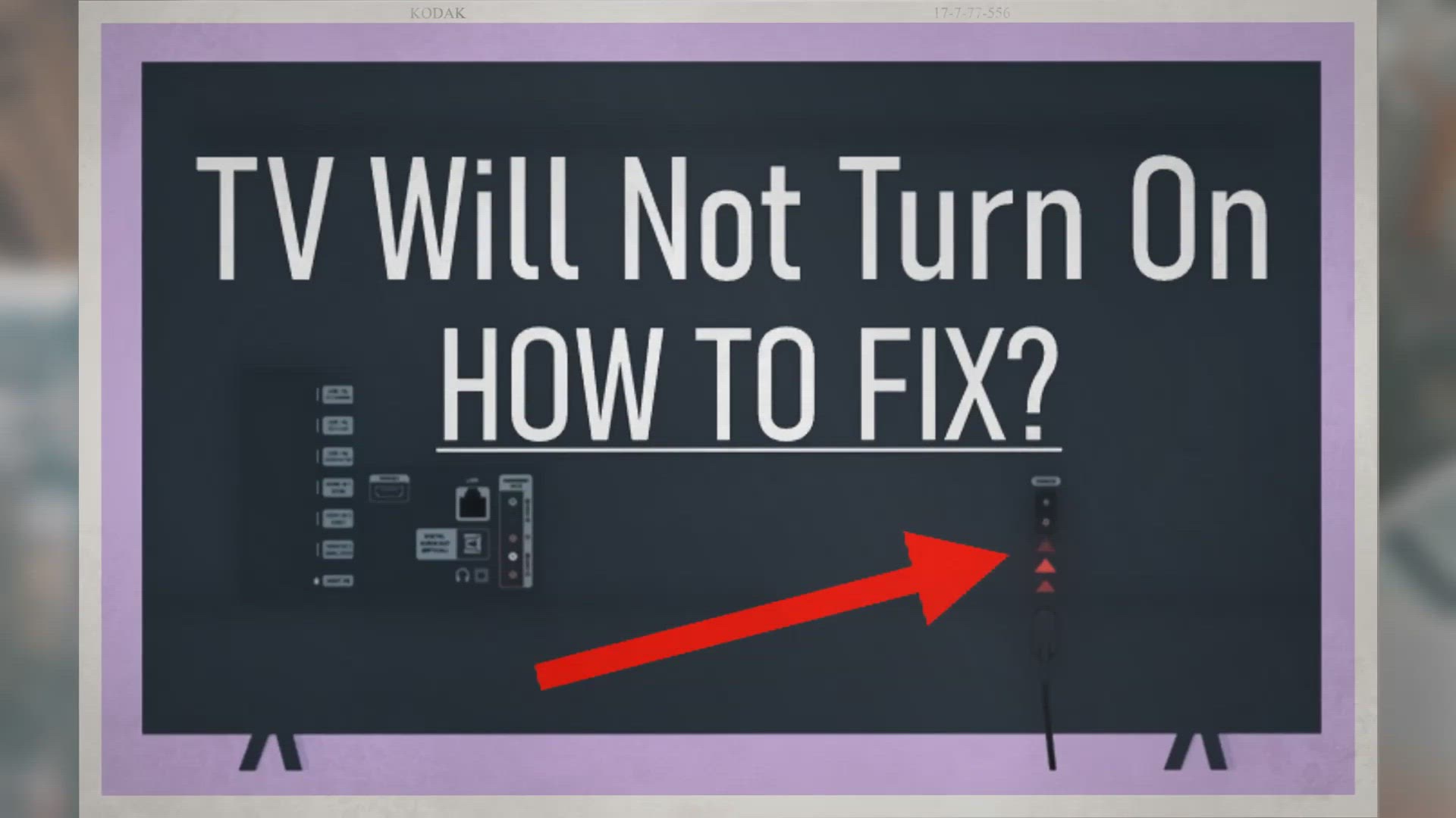 'Video thumbnail for My TV Will Not Turn On – Most Common Reasons & How To Fix?'