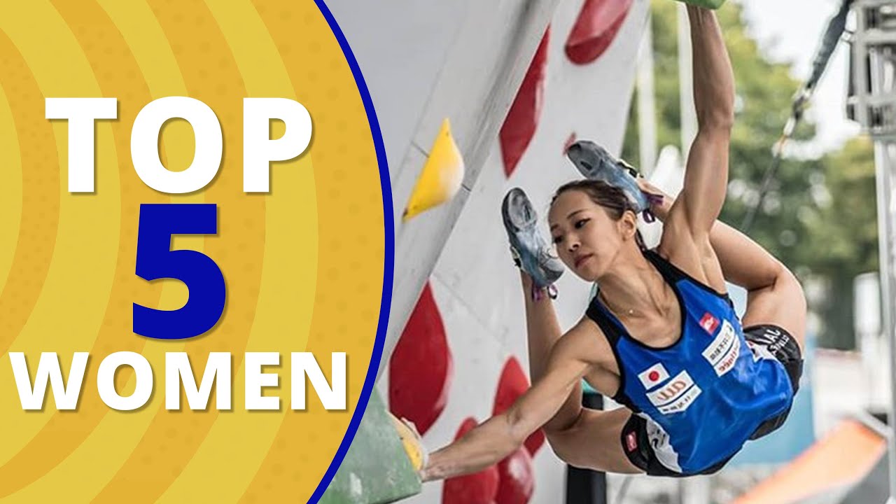 Top 5 Women Climbing In The Olympics [video]