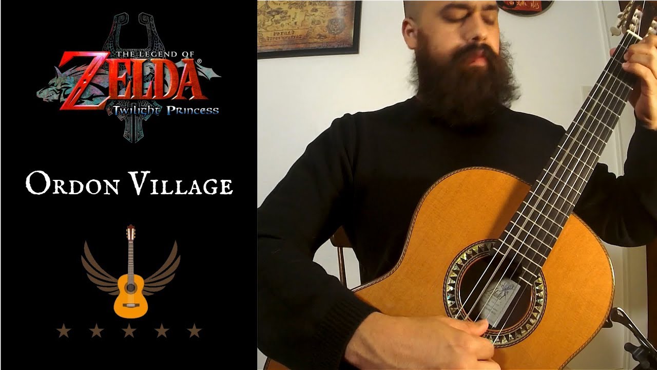 'Video thumbnail for Ordon Village Guitar | Zelda Guitar Cover (Tabs)'