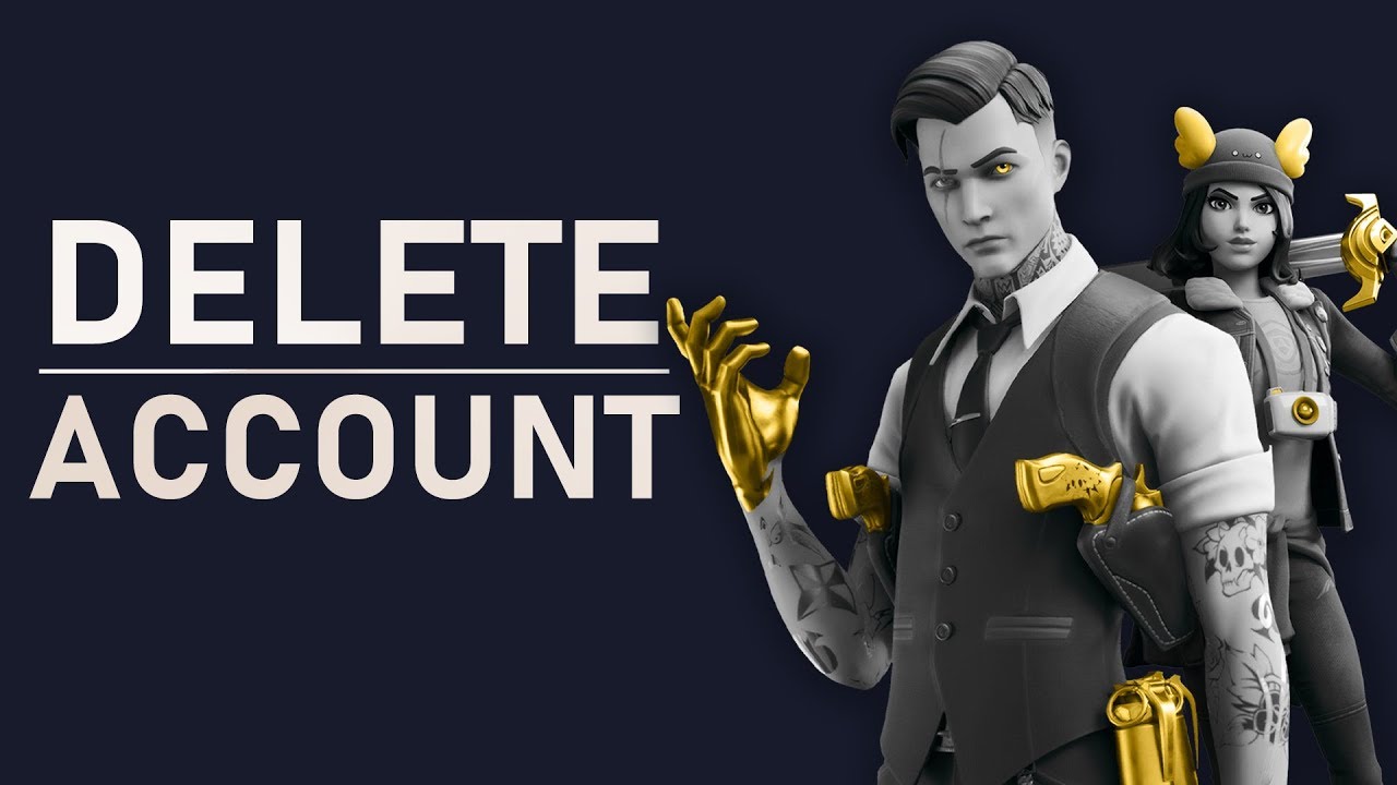 'Video thumbnail for How To Delete Your Fortnite Account (Epic Games)'